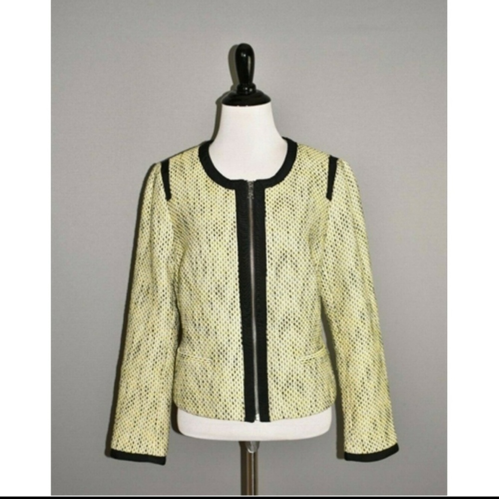 Banana Republic - Tweed Parisian Jacket - Yellow
